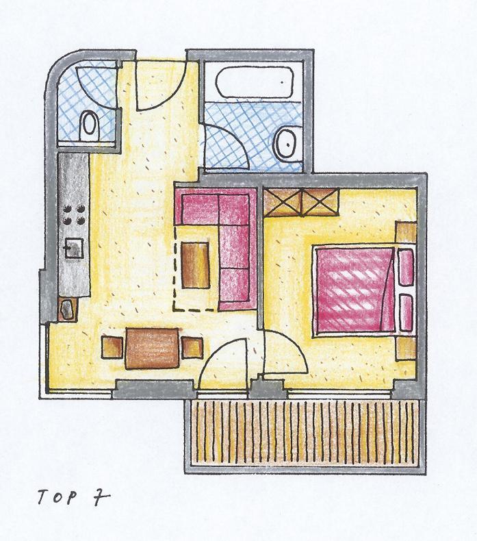 Appartements Fortuna ペルティサウ エクステリア 写真